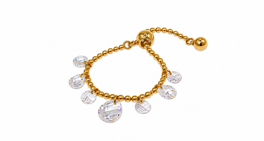 Celestial Drop Ring
