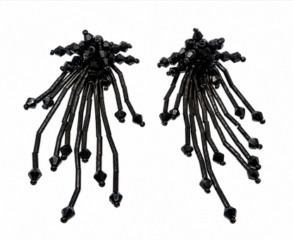 Noir Bloom Earring