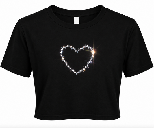 Handmade Amour Crystal T-Shirt